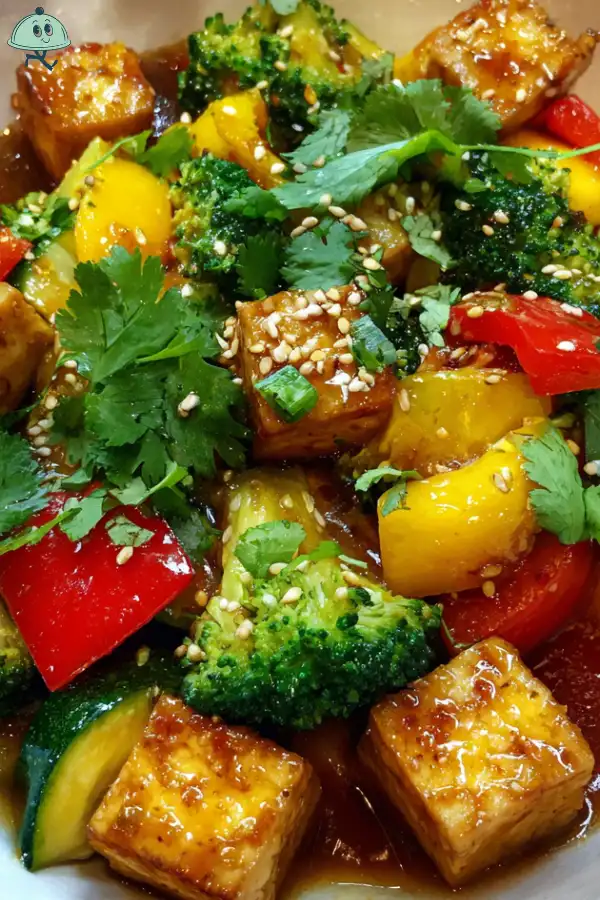 15-Minute Tofu Veggie Stir-Fry Quick, Healthy Delight!