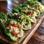 Avocado Chicken Lettuce Wraps are a must-try delight!