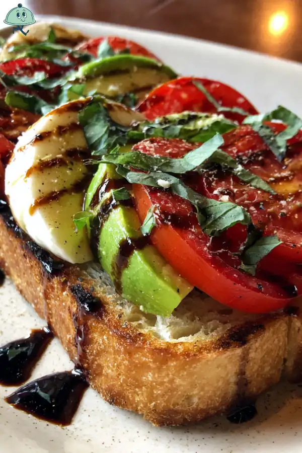 Caprese Avocado Toast Recipe Discover a Delicious Twist!