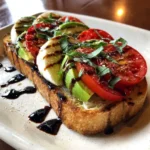 Caprese Avocado Toast Recipe Discover a Delicious Twist!