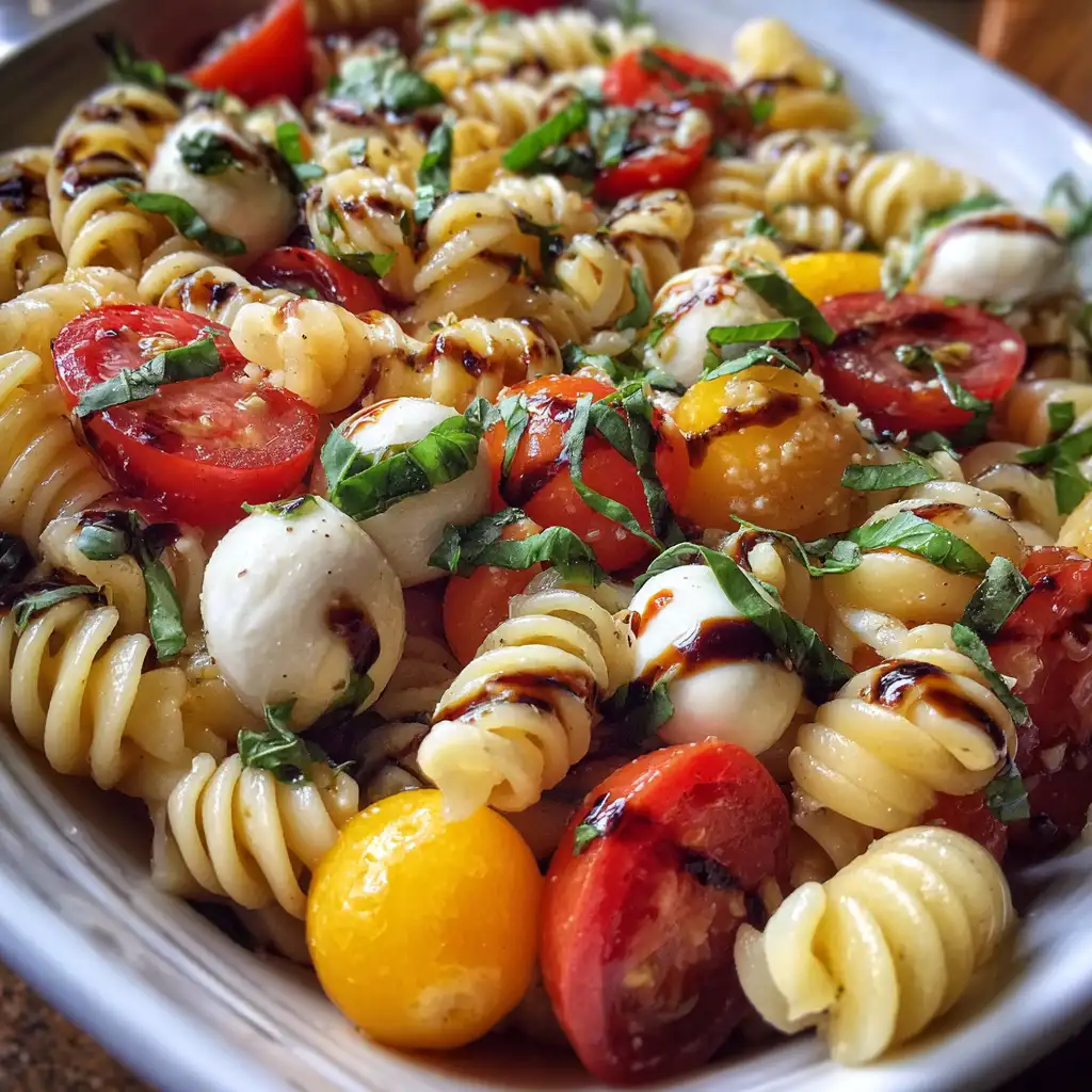 Caprese Pasta Salad Recipe Discover a Fresh Delight!