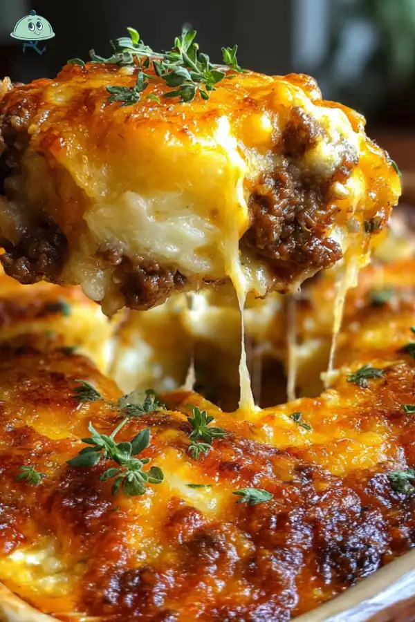 Cheesy Beef and Potato Casserole Recipe that Delights!Cheesy Beef and Potato Casserole Recipe that Delights!