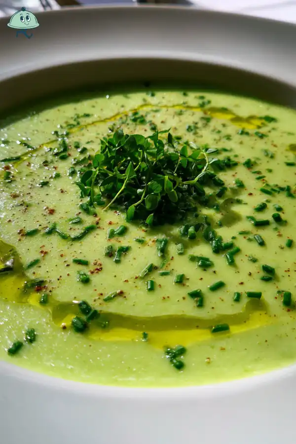 Chilled Cucumber Avocado Soup is your summer delight!