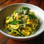 Creamy Corn Zucchini Pasta is a must-try dish!