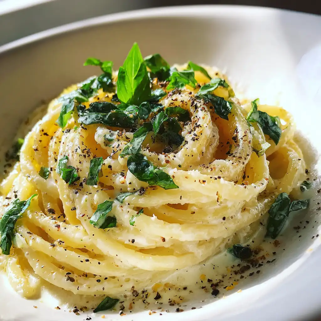 Creamy Lemon Basil Pasta Recipe A Flavorful Delight!