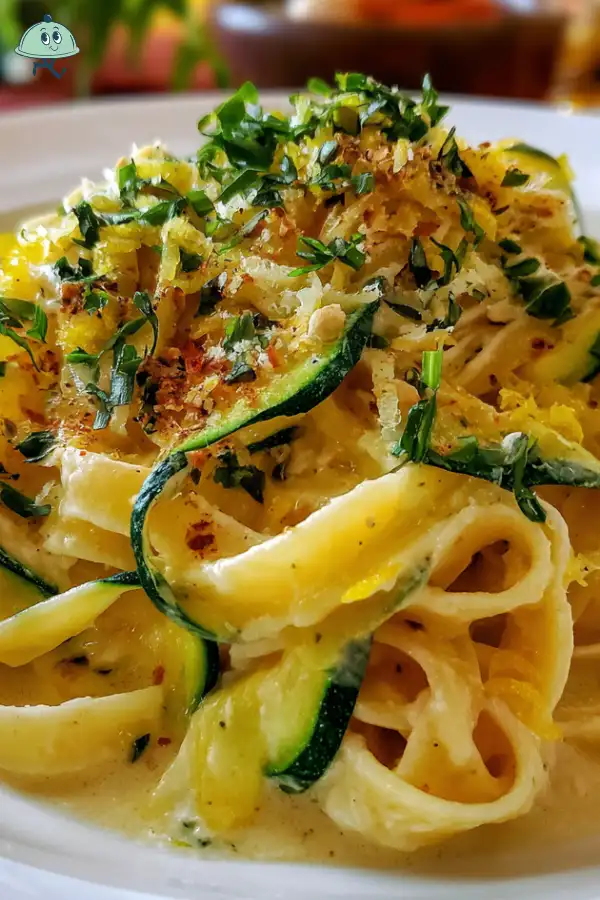 Creamy Lemon Ricotta Pasta with Zucchini is a must-try!