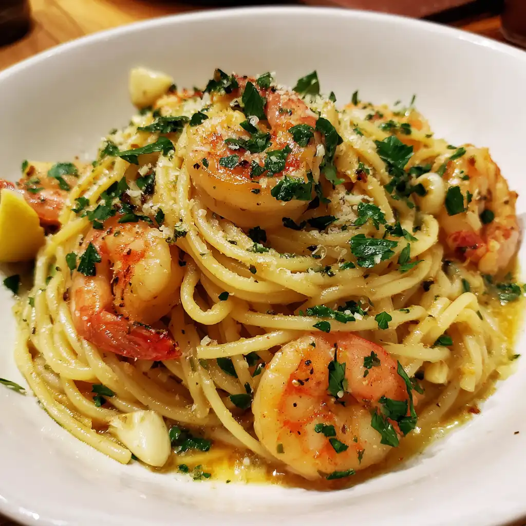 Garlic Butter Shrimp Pasta Recipe A Quick Delight!