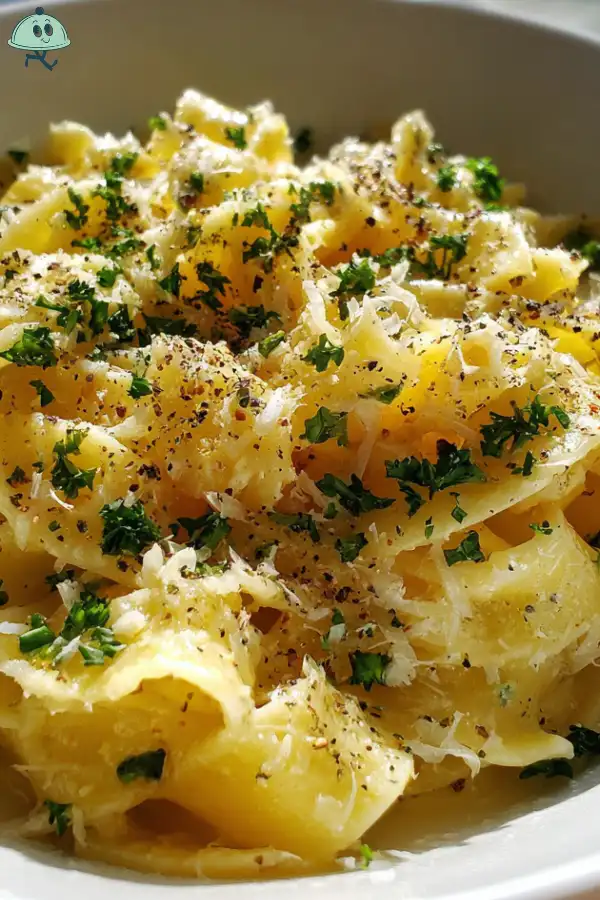 Garlic Parmesan Butter Noodles Recipe will delight you!