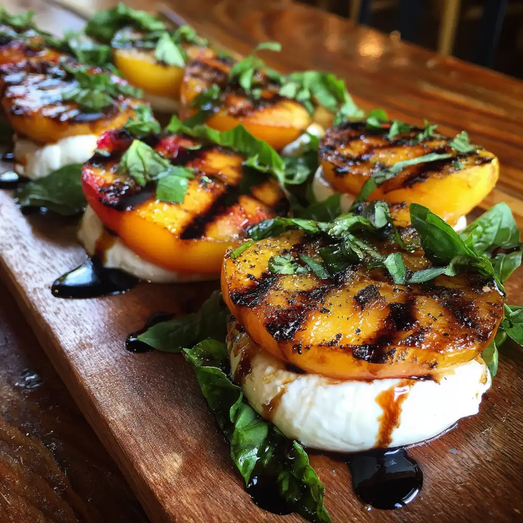 Grilled Peach Burrata Salad is a must-try delight!
