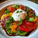 Heirloom Tomato Burrata Salad is a must-try delight!