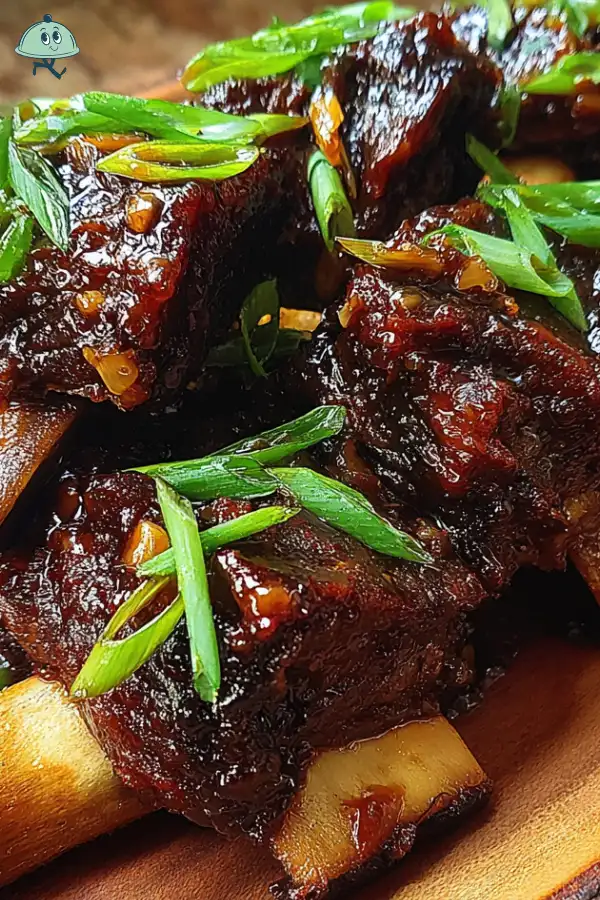 Honey Garlic Beef Short Ribs in a Slow Cooker delight!