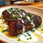 Juicy Beef Kofta with Yogurt Sauce Recipe A Must-Try!
