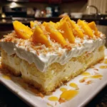 Mango Coconut Tres Leches Cake Recipe A Tropical Delight!