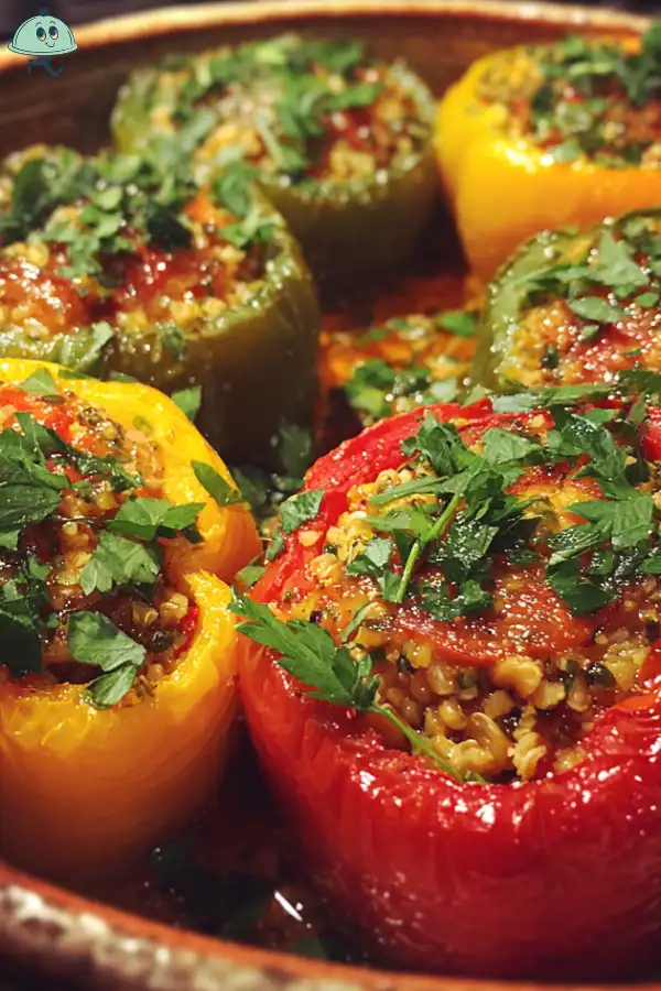 Mediterranean Stuffed Peppers Recipe A Flavorful Delight!