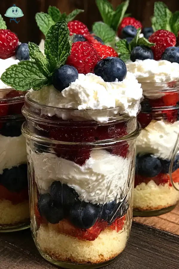 Mini Berry Trifles in Mason Jars Recipe Delightful Treats!