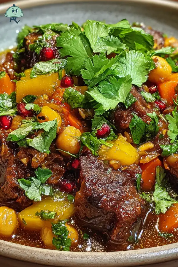 Slow Cooker Beef Tagine Chickpeas A Flavorful Delight!