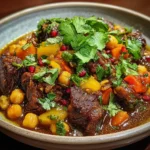 Slow Cooker Beef Tagine Chickpeas A Flavorful Delight!