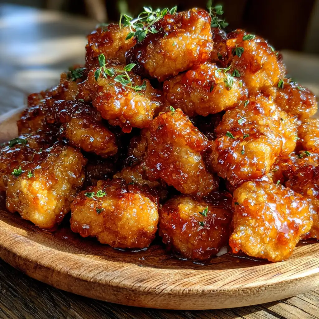 Spicy Honey Butter Chicken Bites will amaze your guests!