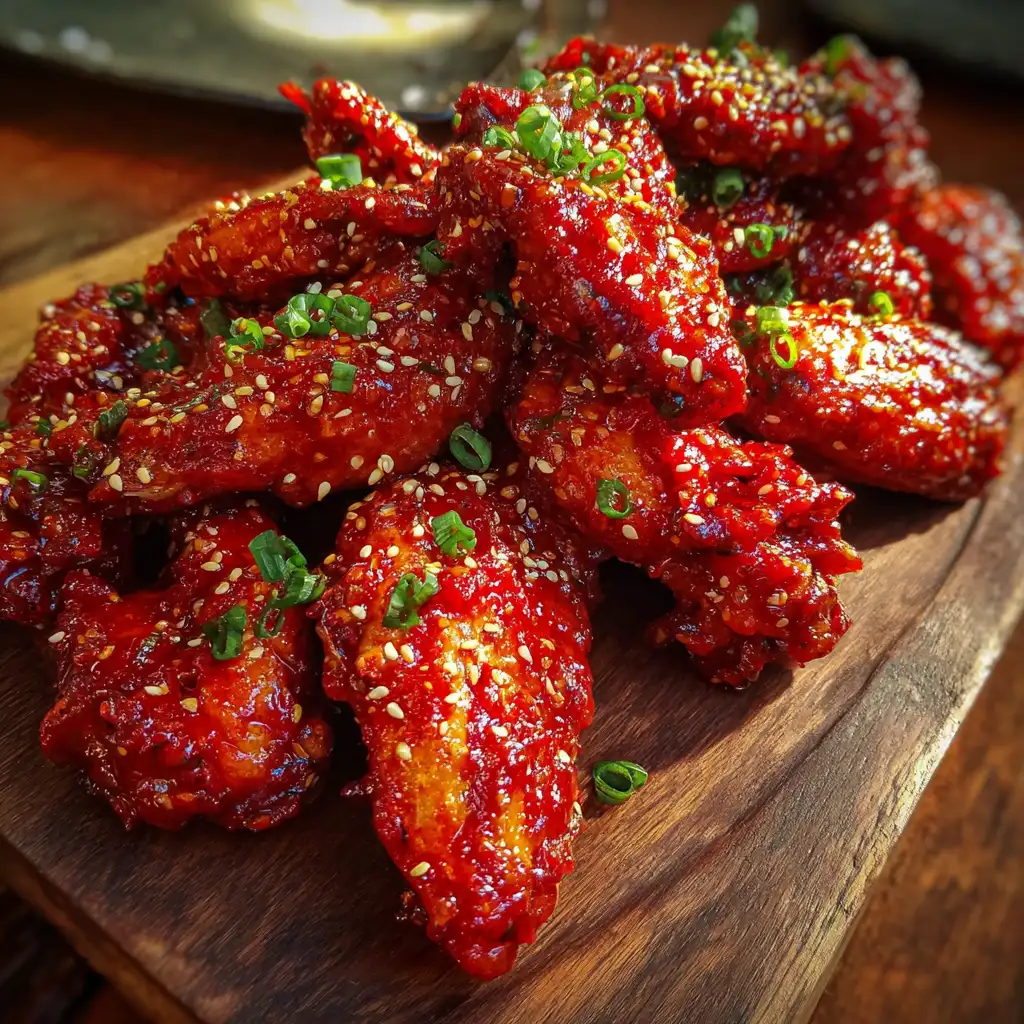 Spicy Korean Chicken Wings Recipe that Will Wow You!
