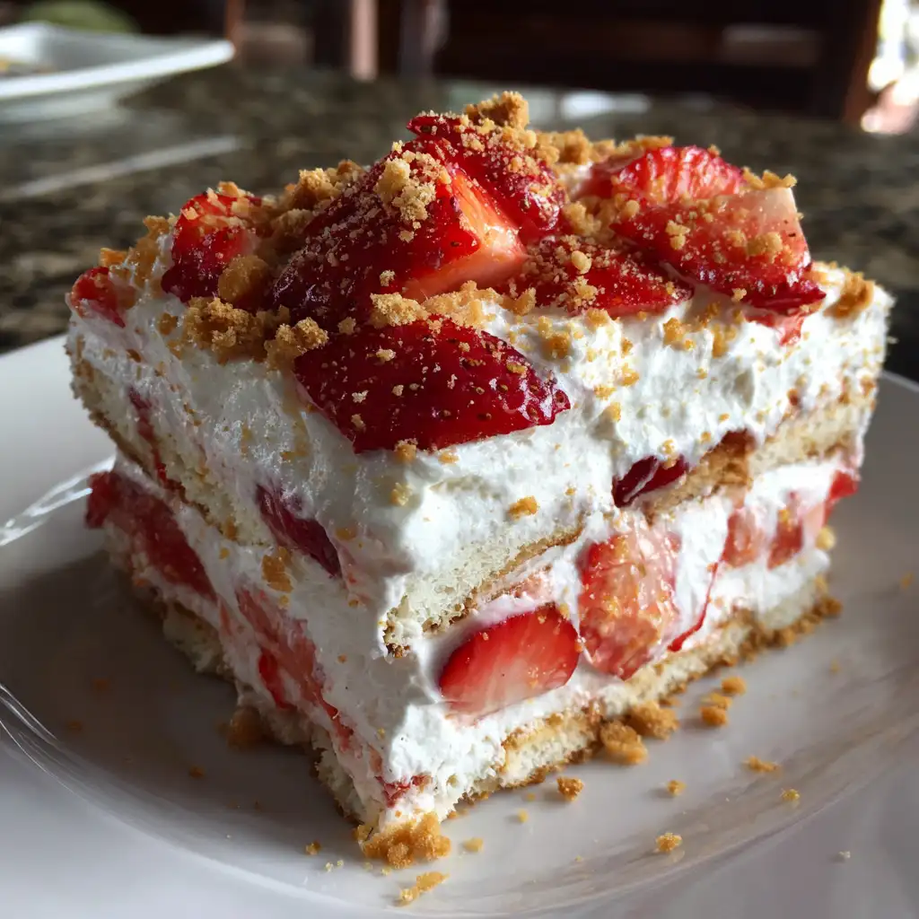 Strawberry Shortcake Icebox Cake Recipe A Must-Try Delight!