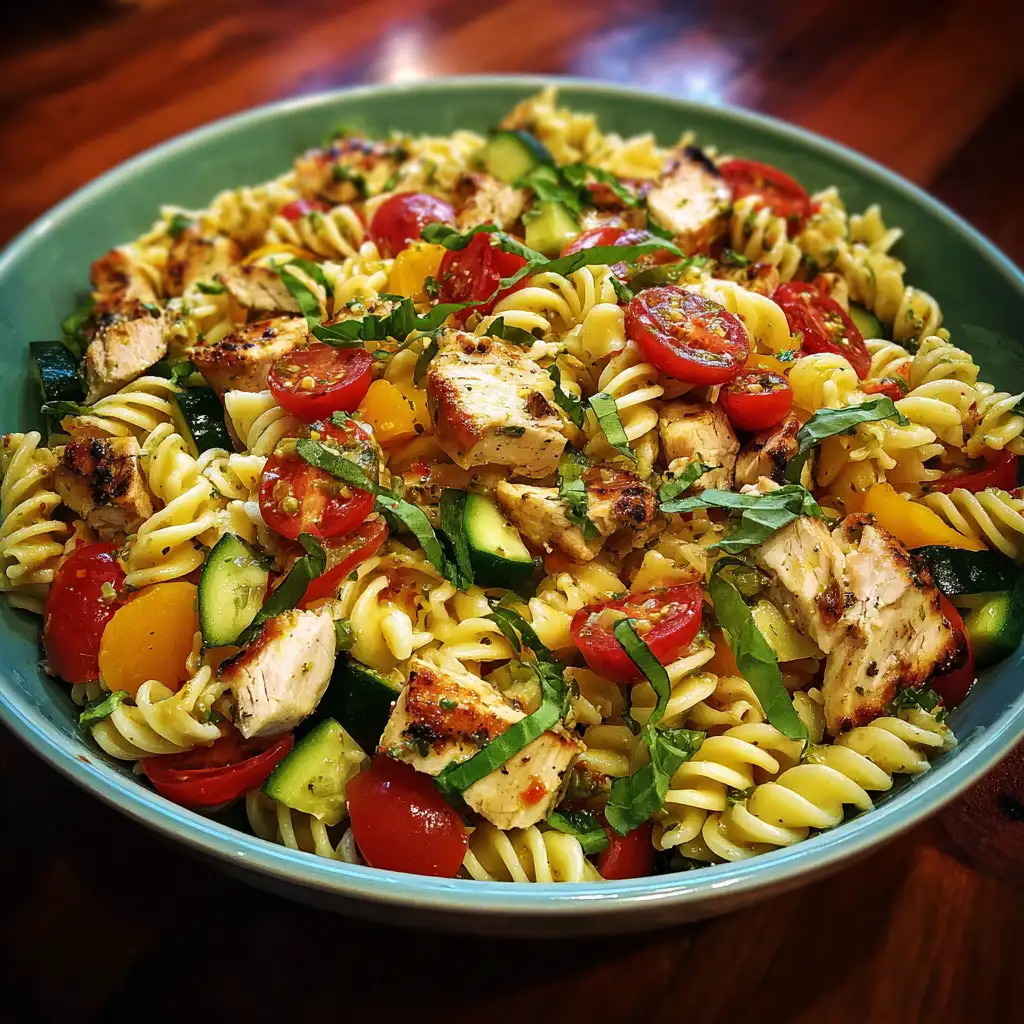Summer Chicken Pasta Salad Recipe A Refreshing Delight!