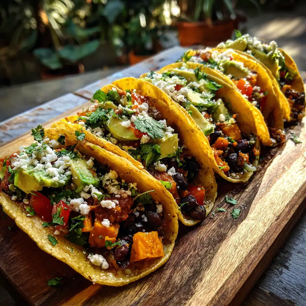 Sweet Potato Black Bean Tacos are a must-try delight!