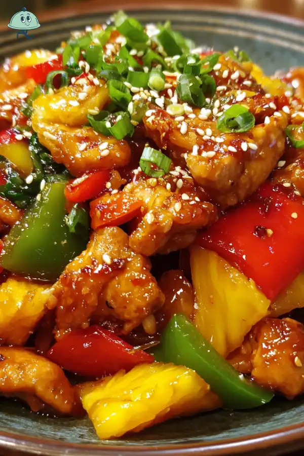 Sweet and Spicy Pineapple Chicken Stir-Fry Recipe delights!