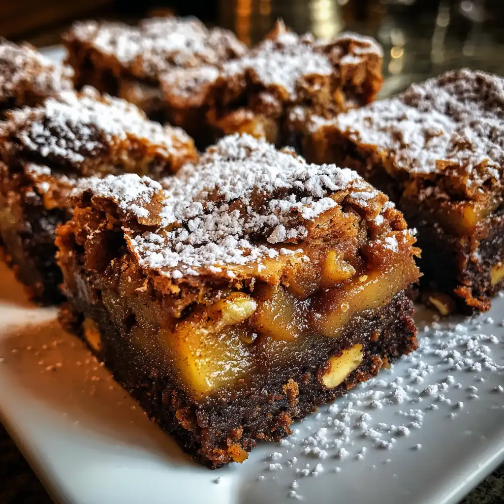 Apple Pie Brownies Recipe