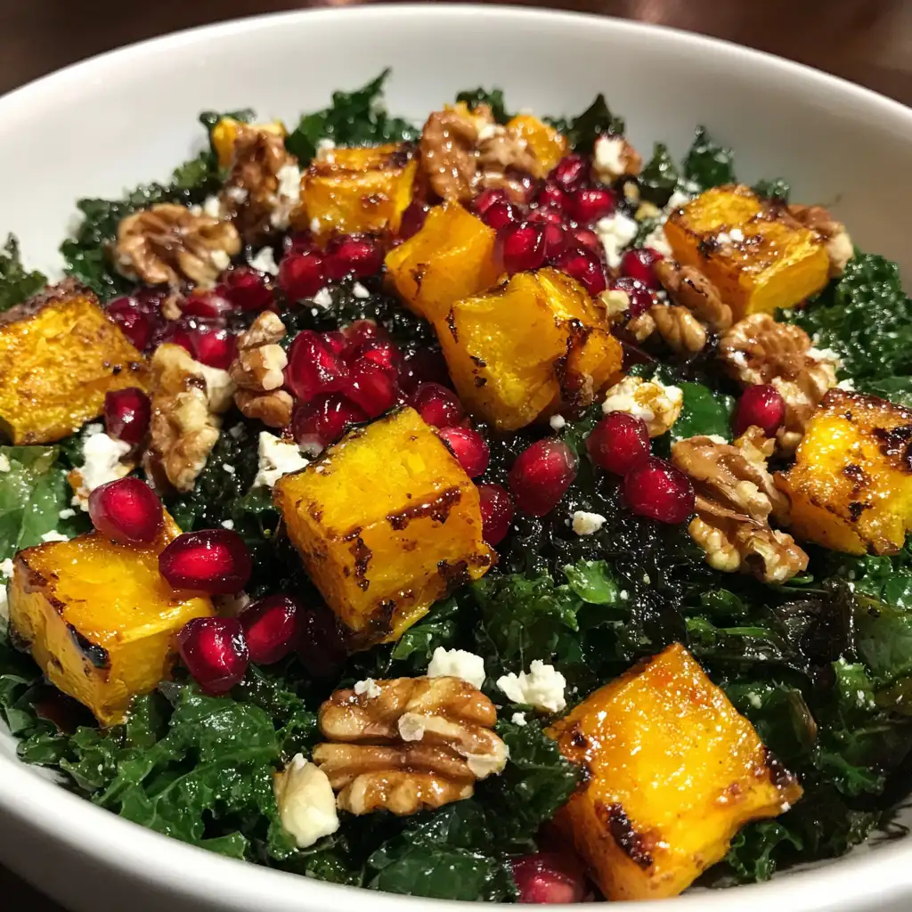 Autumn Kale Salad Recipe