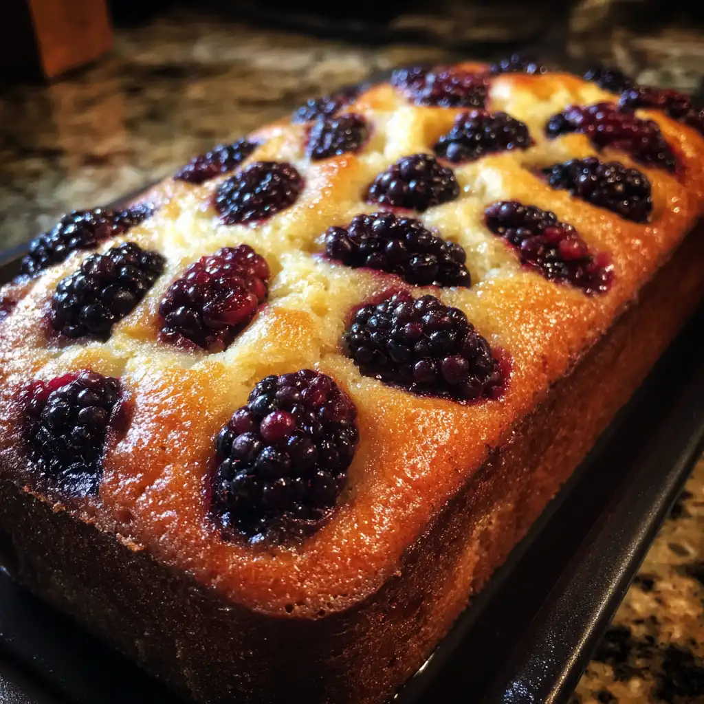 Blackberry Apple Summer Cake