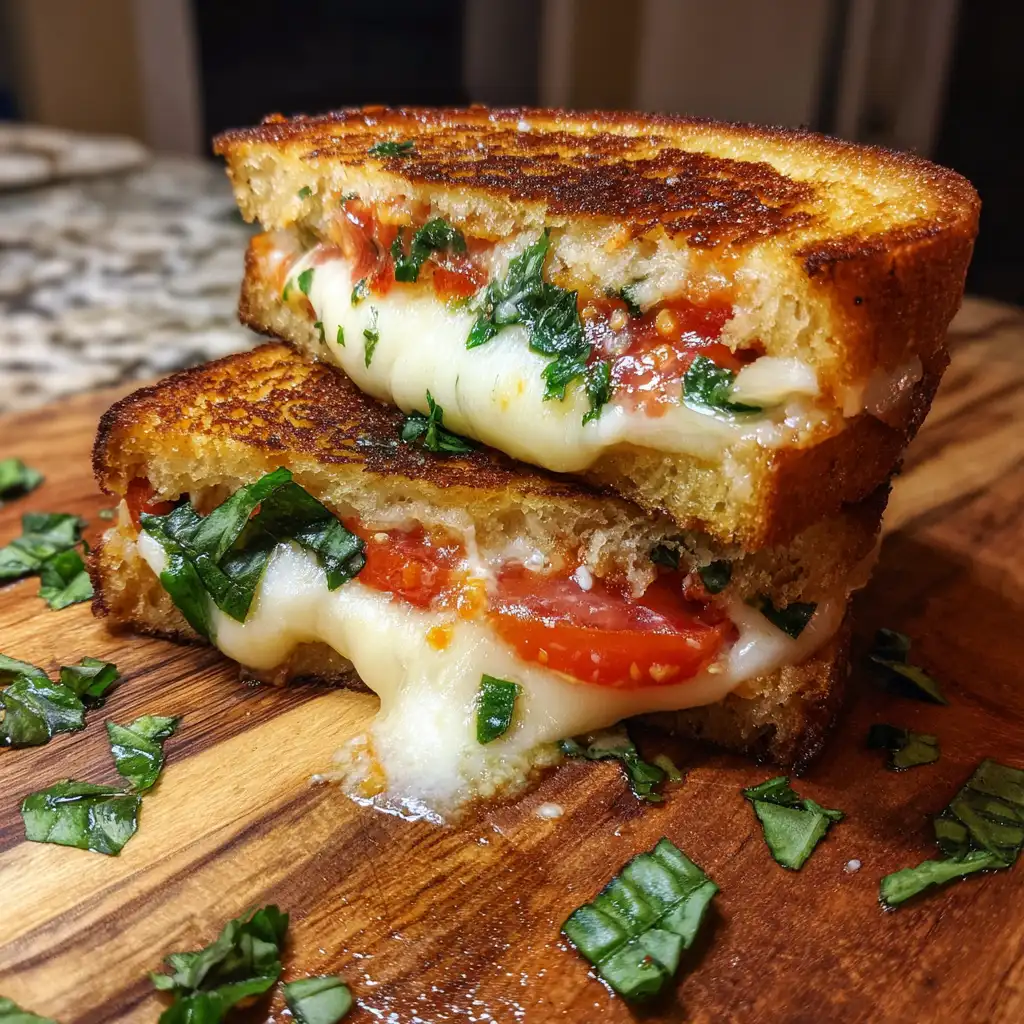 Caprese Grilled Cheese Sandwich Discover Its Unique Flavor!