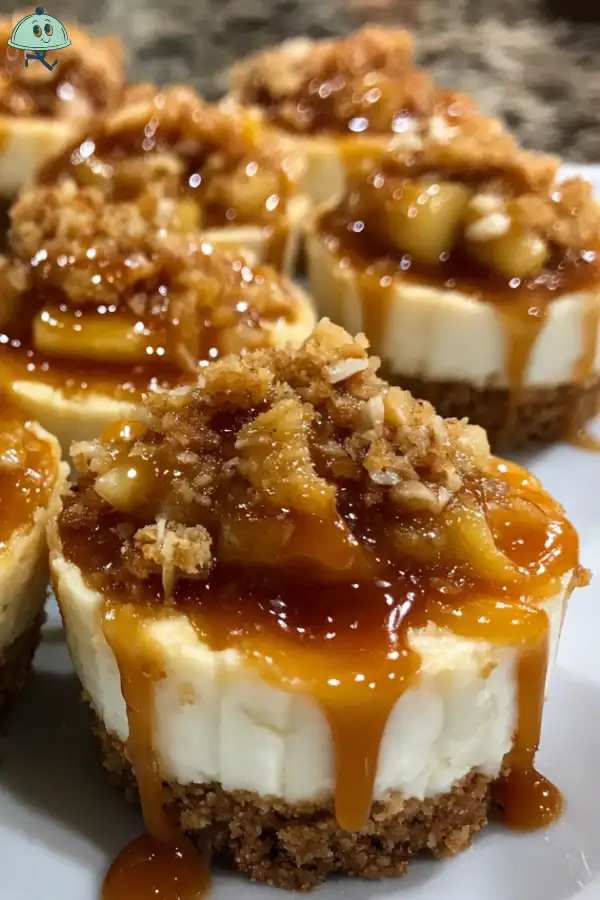 Caramel Apple Cheesecake Cups