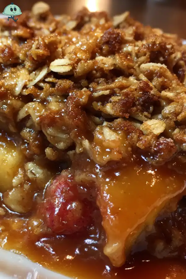 Caramel Apple Crisp