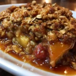Caramel Apple Crisp