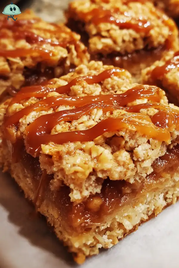 Caramel Apple Crisp Bars Recipe