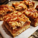 Caramel Apple Crisp Bars Recipe