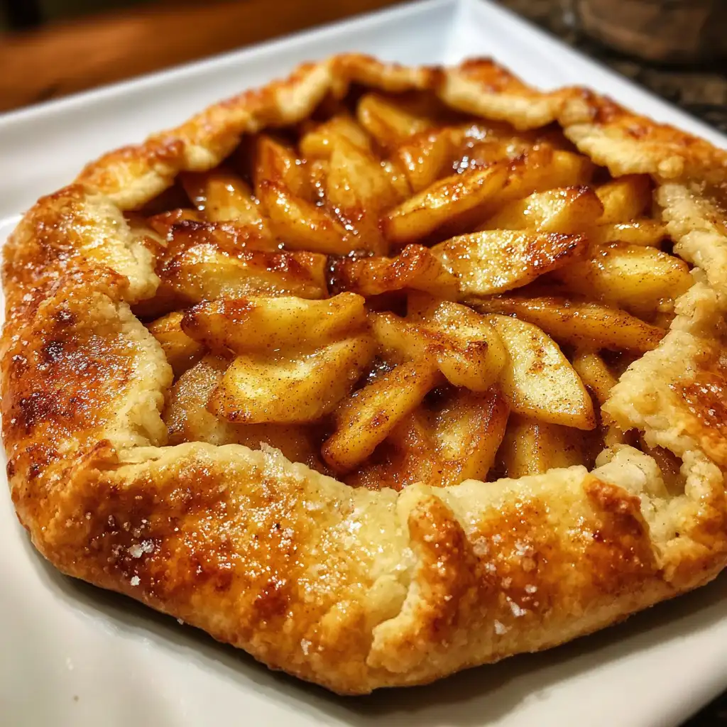 Chai Spiced Apple Galette