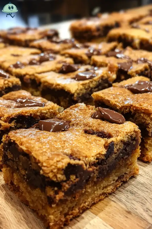 Chocolate Chip Tahini Blondies Recipe
