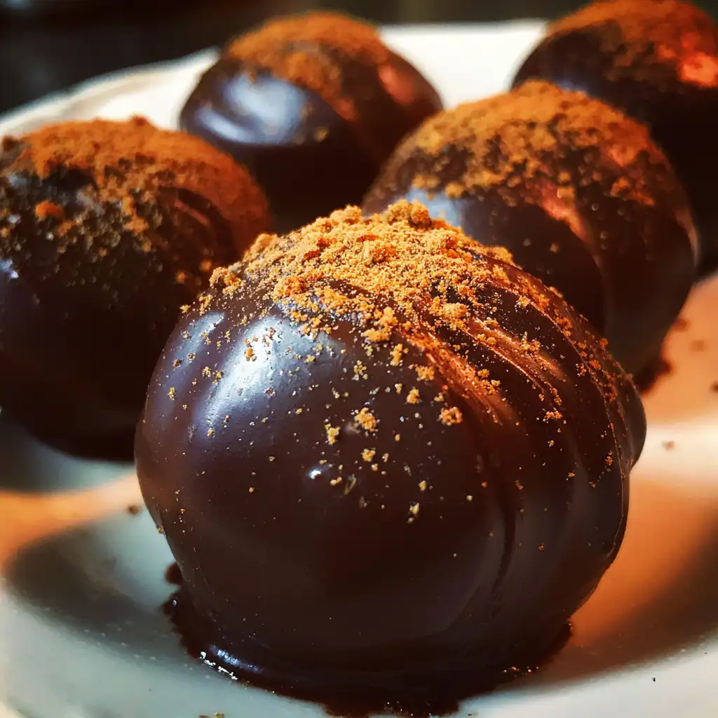 Chocolate Pumpkin Truffles Recipe