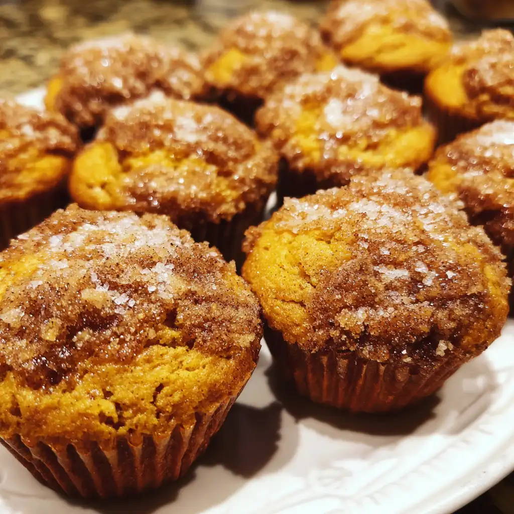 Cinnamon Swirl Pumpkin Muffins