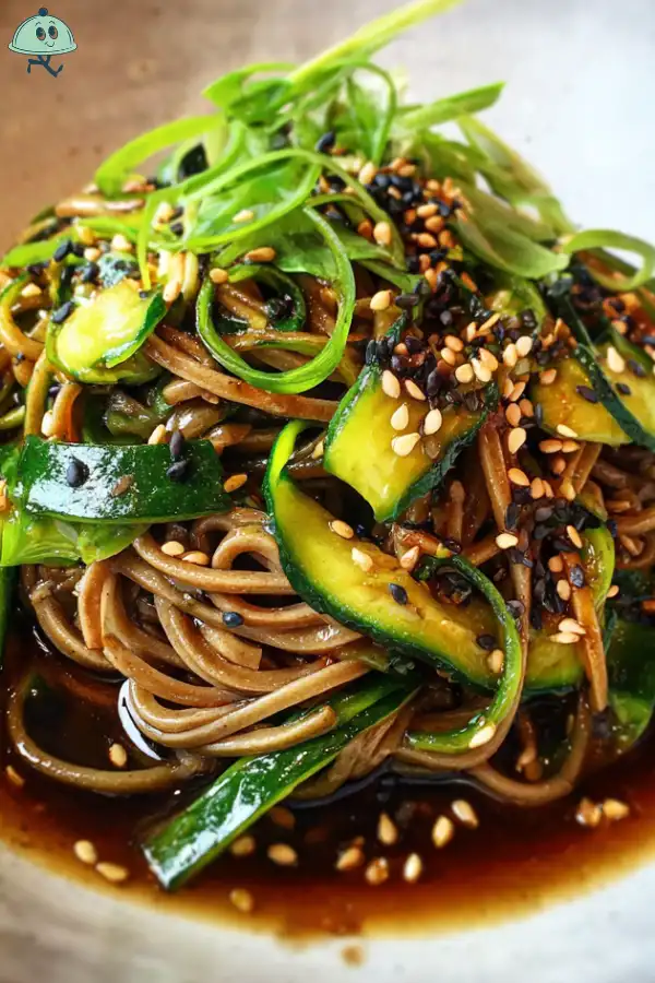 Cold Soba Noodles with Sesame Sauce