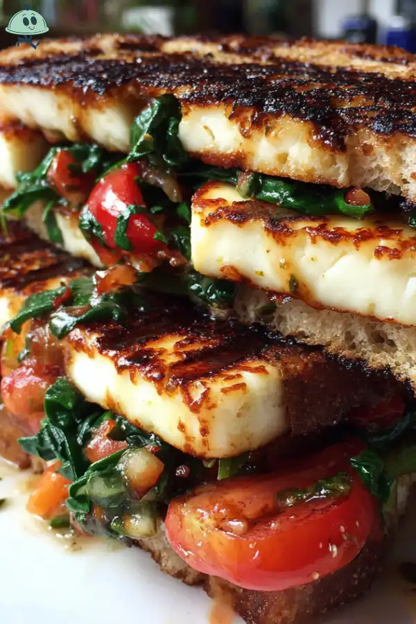 Grilled Halloumi Sandwich Recipe Discover a Tasty Delight!