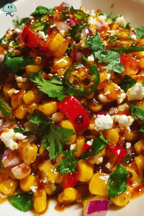 Hot Honey Corn Salad Recipe