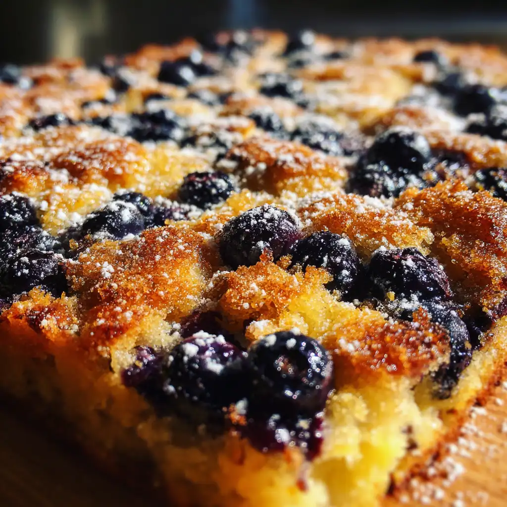 Lemon Blueberry Dump Cake Recipe