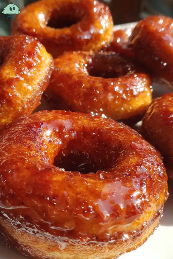 Maple Glazed Sweet Potato Donuts