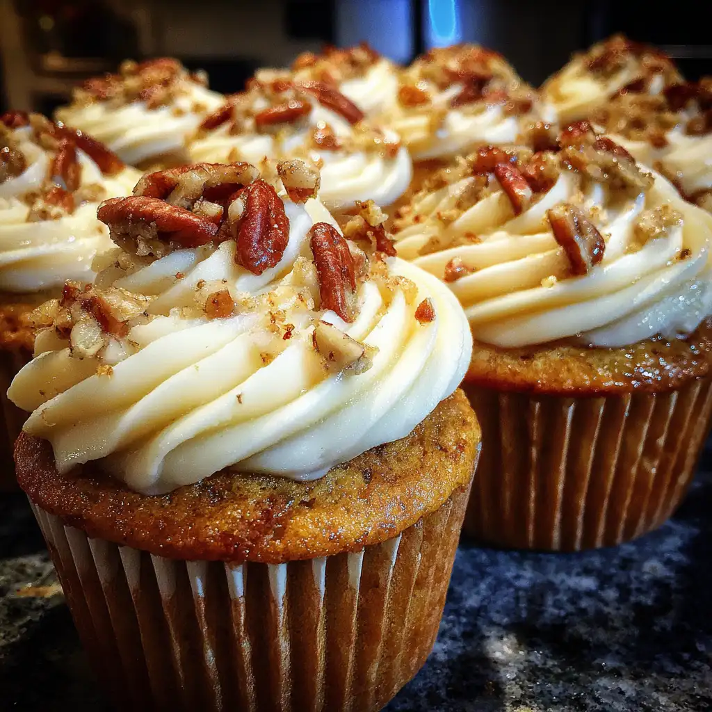 Maple Pecan Cupcakes Recipe