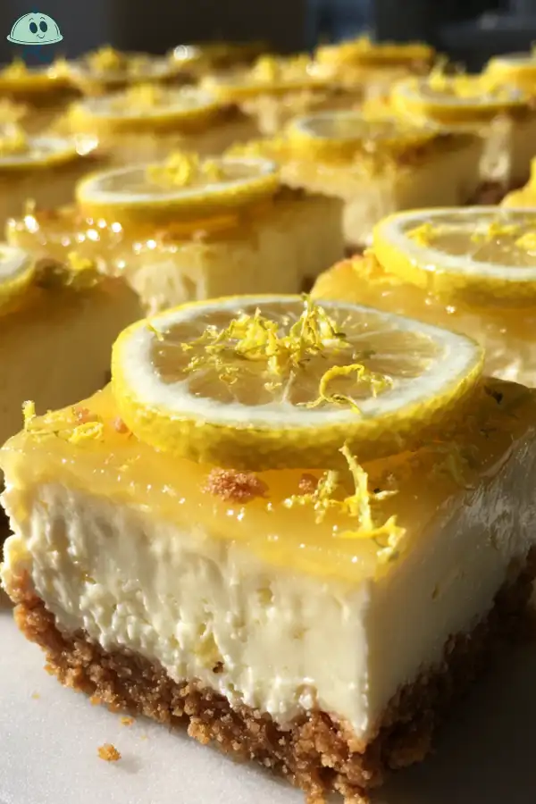 No-Bake Lemon Cheesecake Bars Recipe that Everyone Loves!