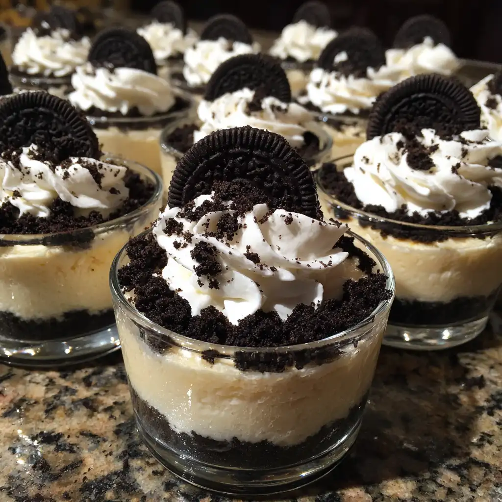 No-Bake Oreo Cheesecake Cups Recipe