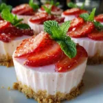 No-Bake Strawberry Cheesecake Cups Recipe is a must-try!