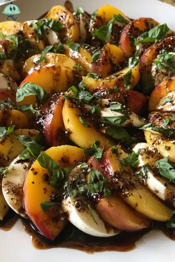 Peach Caprese Salad